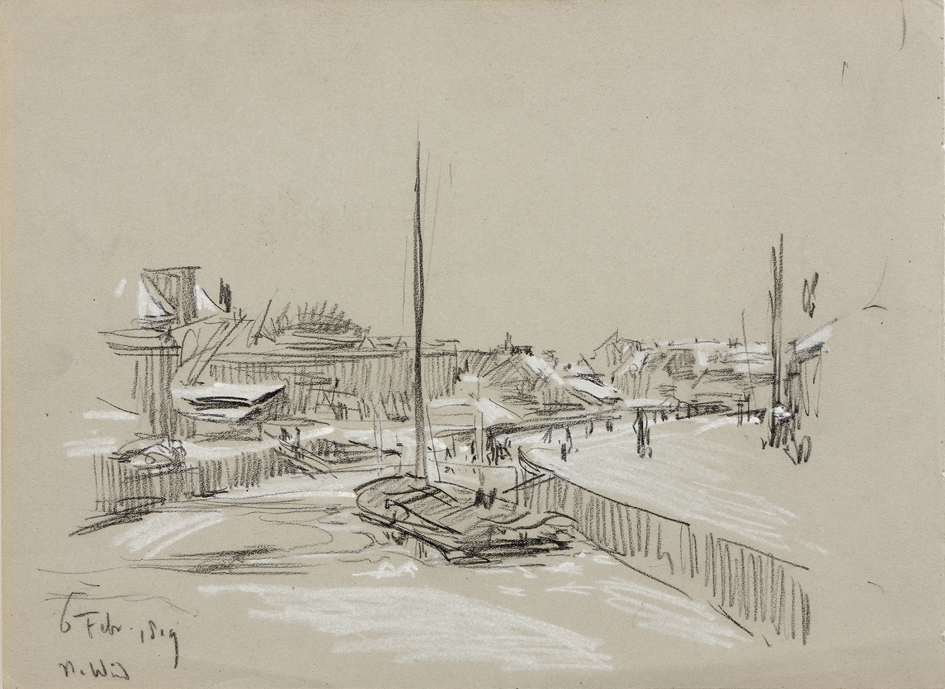 Boterdiep vanaf de Korrebrug