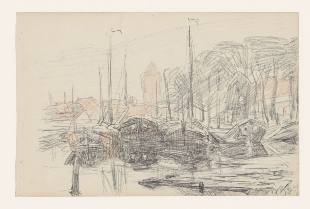 Steentilgracht naar Ebbingepoort