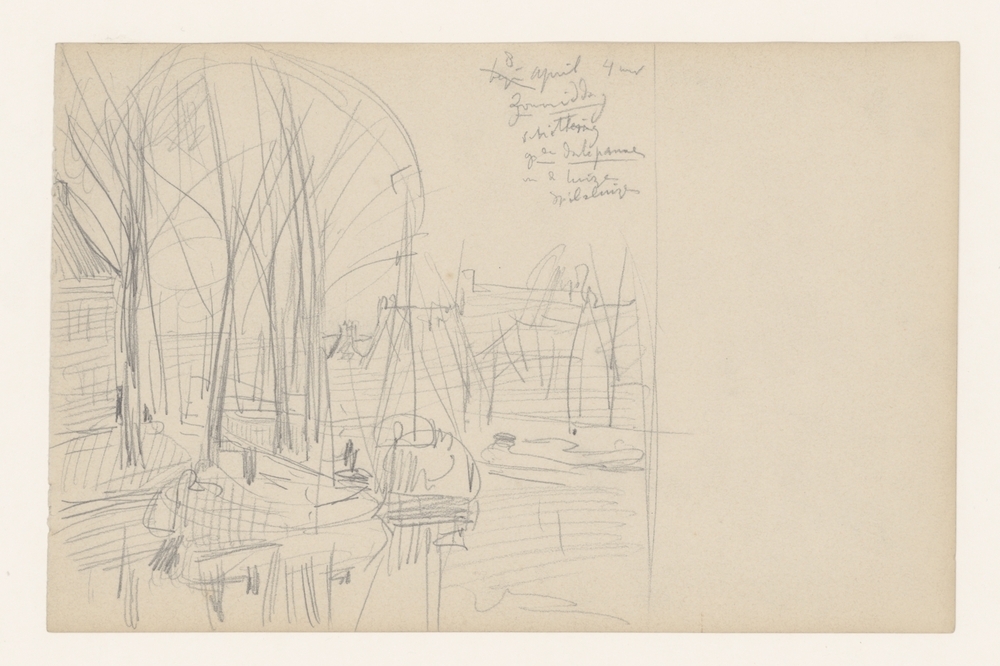 Turfsingel naar de Ebbingebrug (Spilsluizen)