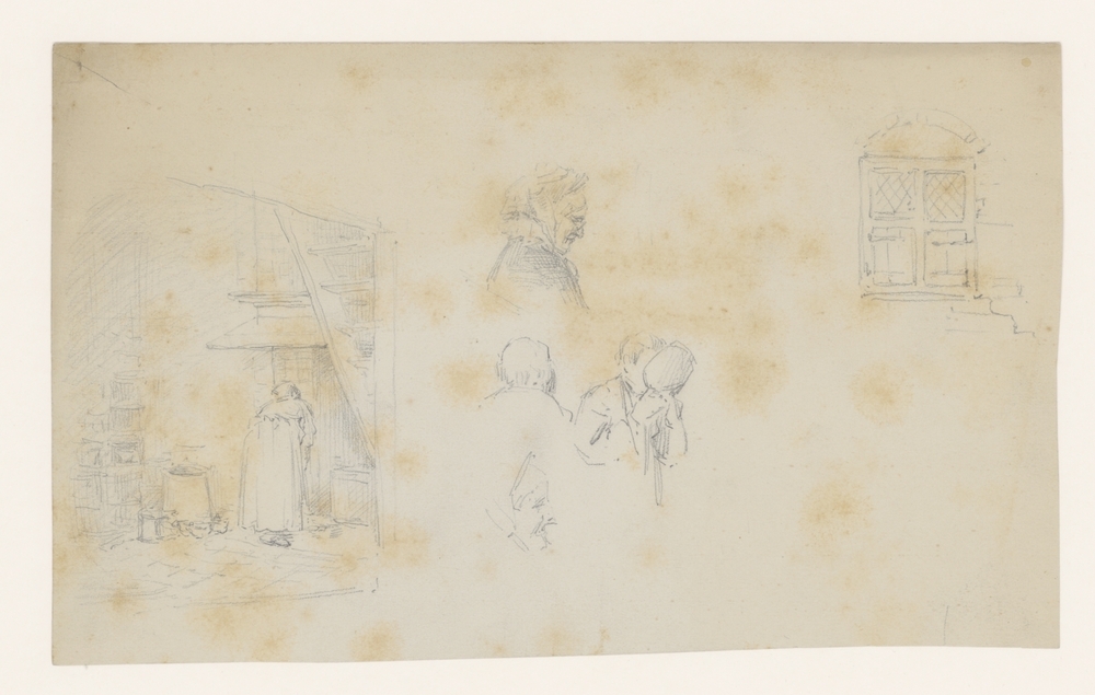 Stovenhok Nieuwe Kerk, en kopstudies