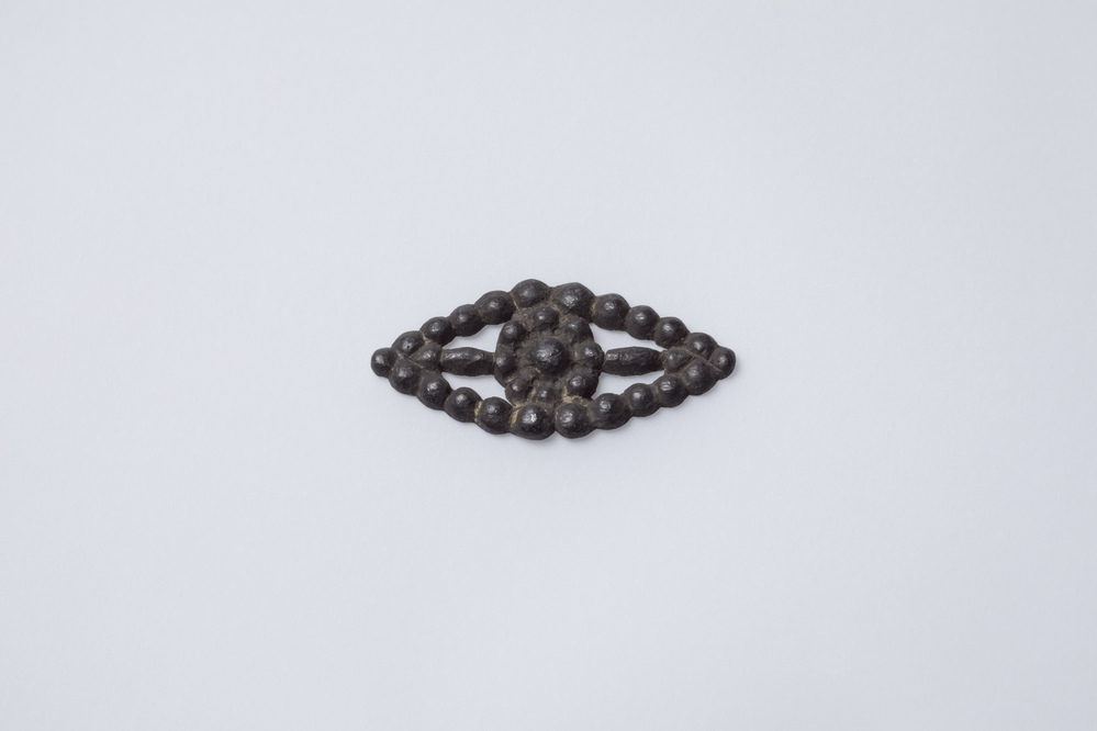 Loden model voor een ornament