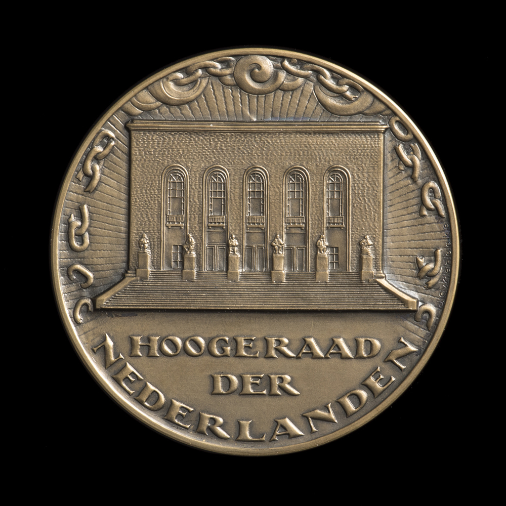 Penning eeuwfeest van de burgerlijke wetgeving, 1938