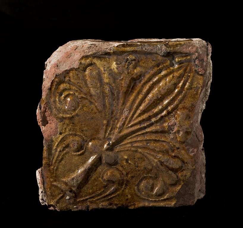 Bakstenen siertegel  (Aduard)