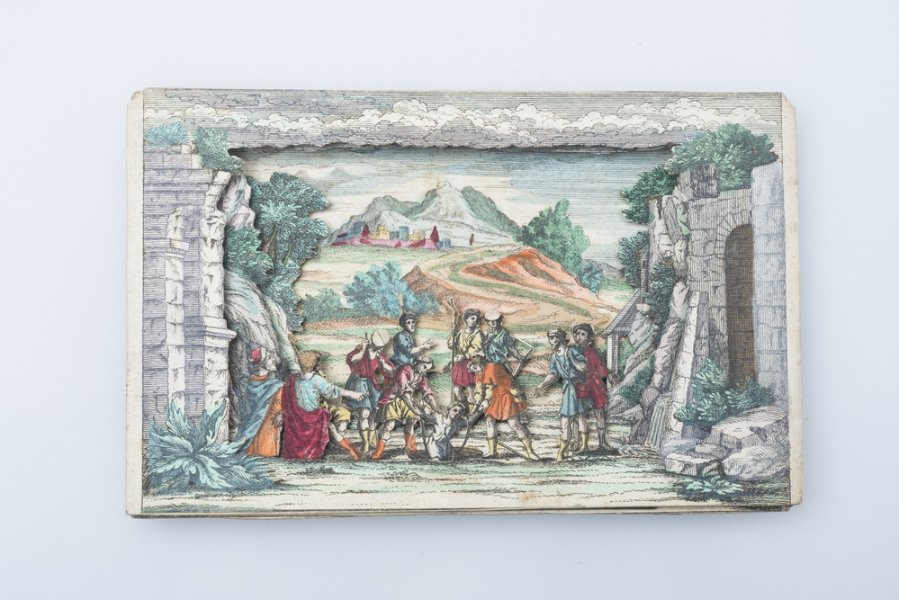 Perspectiefprent De geschiedenis van Jozef