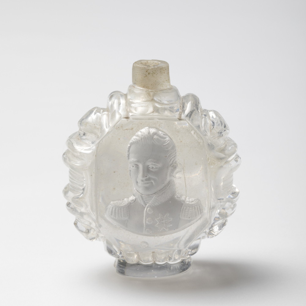 Flacon met portret van Koning Willem I
