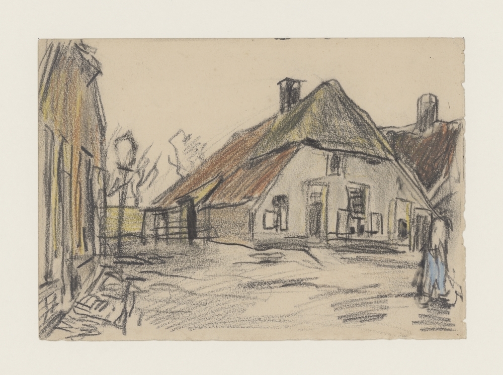 Hoekje in dorpsstraat