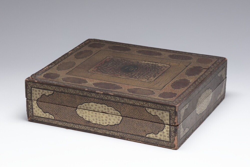 Fichesdoos van Chinees lakwerk