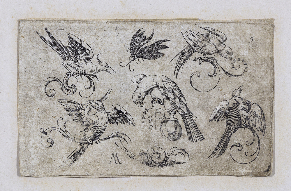 Ornamentprent ontwerp voor zilversmeden