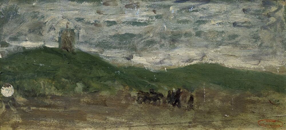 Studie van duinlandschap