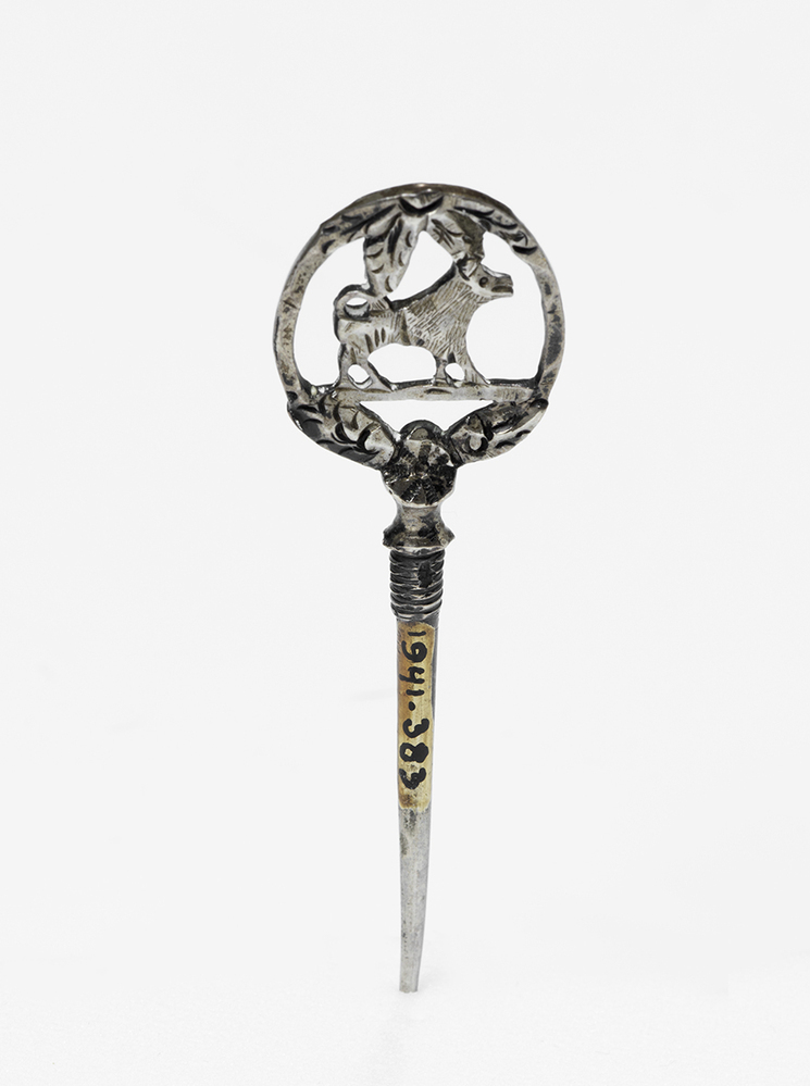 Pijpenkrabber of -reutelaar (pijpenpreukel)