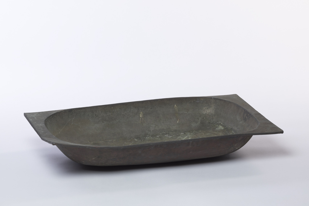 Langwerpige koperen botermal