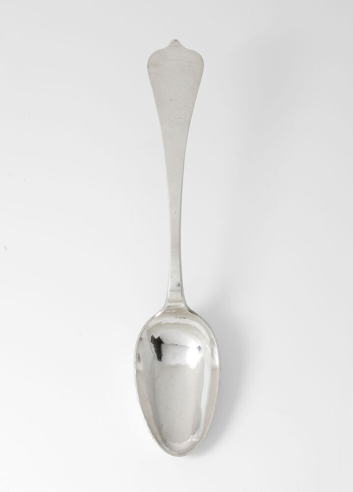 Huwelijkslepel van zilver