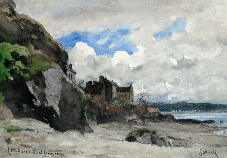 Rotsachtig landschap op Jersey