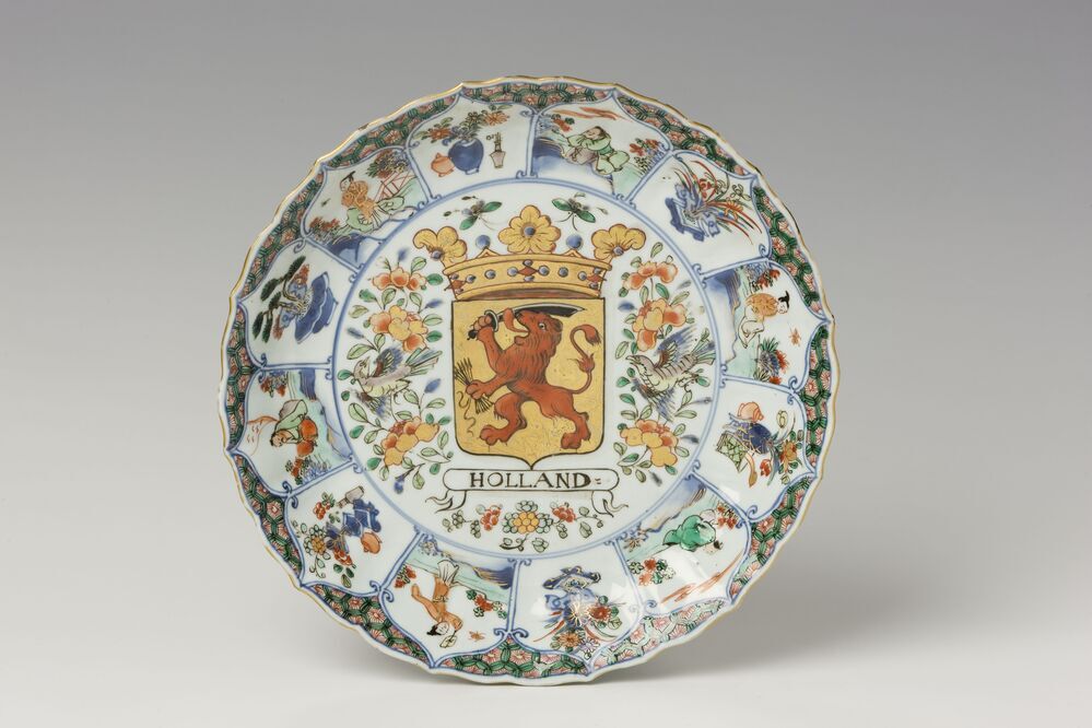 Schotel met wapen Holland