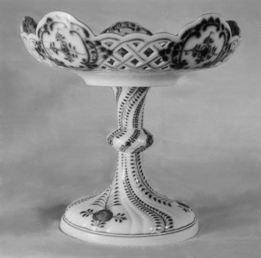 Deel van een Meissen servies, Coupe