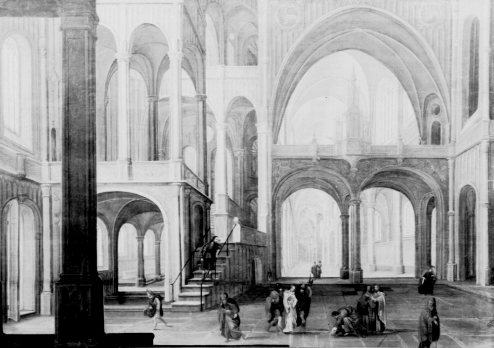 VERVALLEN Kerkinterieur