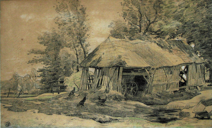 Saksische boerenschuur