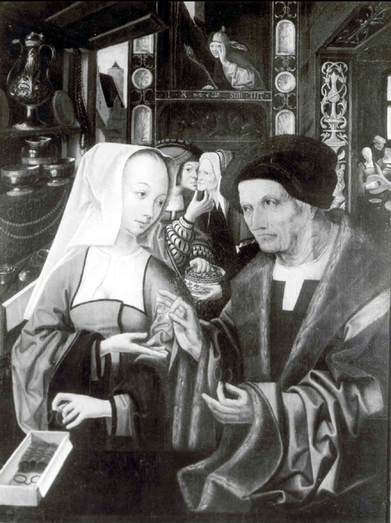 VERVALLEN Brillenverkoopster