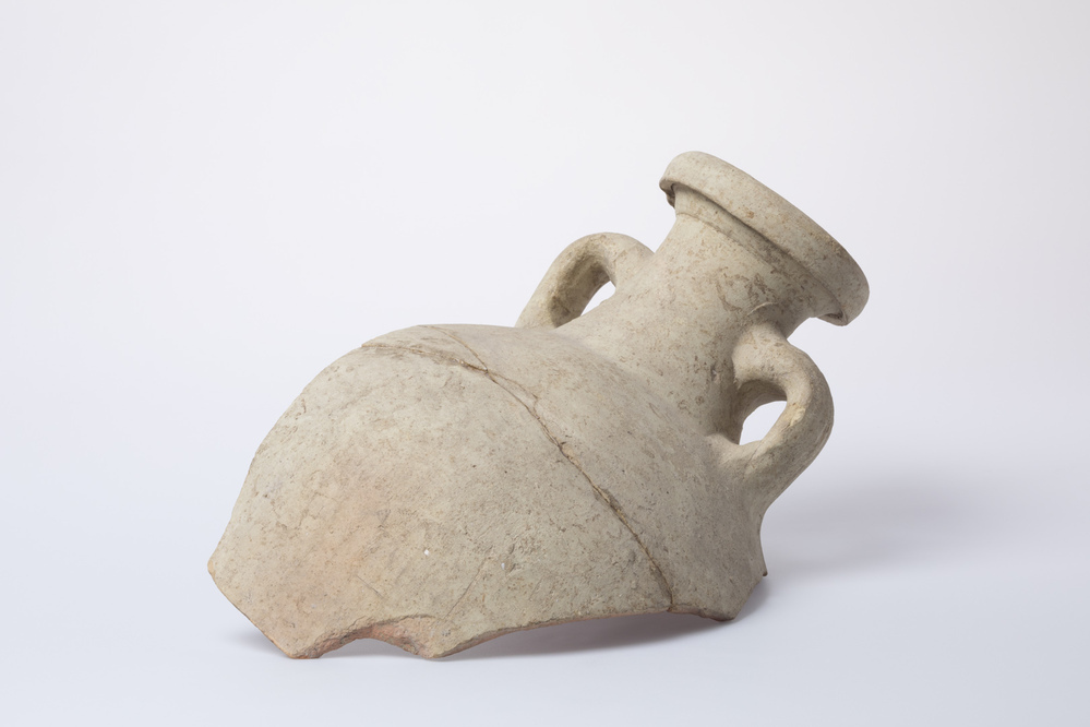 Hals met buikfragment Romeinse amfoor (Garnwerd)
