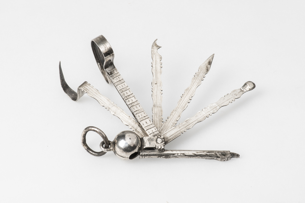 Pijpenkrabber of -reutelaar (pijpenpreukel)