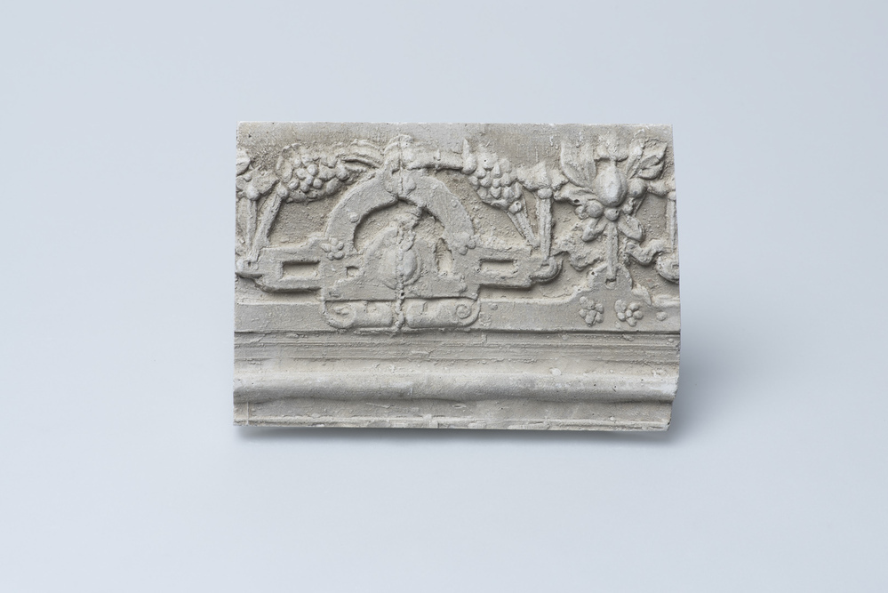 Gipsafgietsel van de klok te Noordwolde