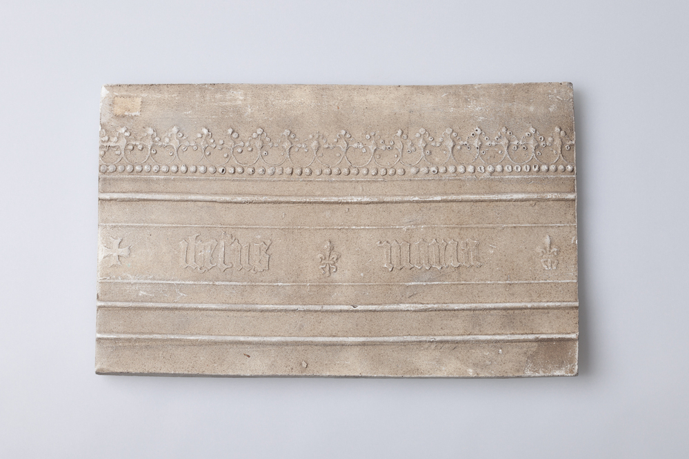 Gipsafgietsel van de klok te Baflo