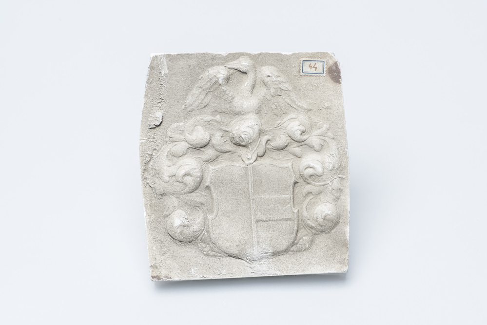 Gipsafgietsel van de klok te Tjamsweer (oorspronkelijk Bellingeweer daarna Wirdum)