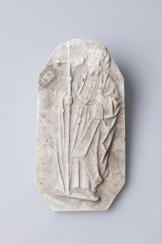 Gipsafgietsel van de klok te Leegkerk