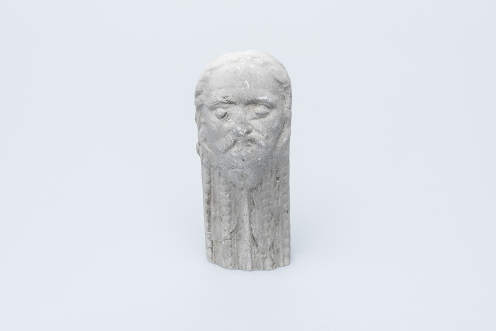 Gipsafgietsel van de klok te Noordwolde