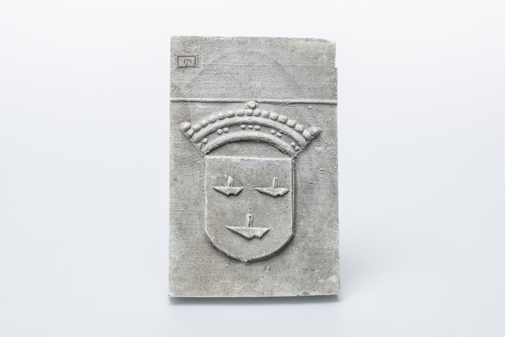 Gipsafgietsel van de klok te Warffum