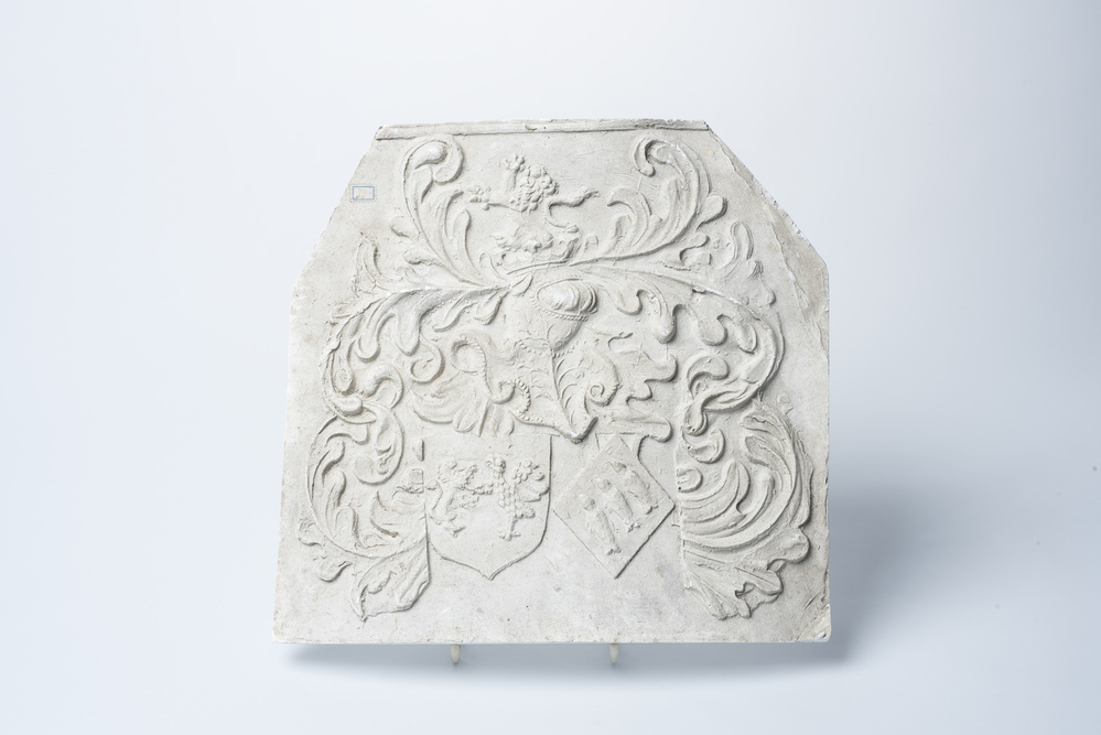 Gipsafgietsel van de klok te Zuidhorn