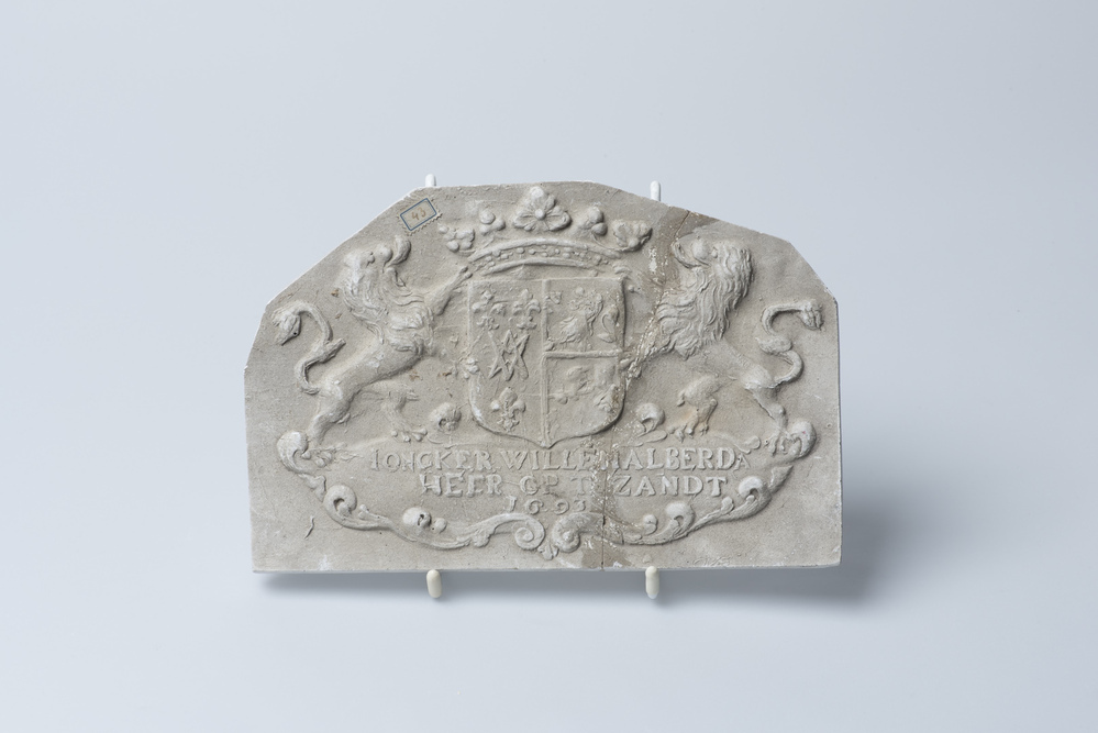 Gipsafgietsel van de klok te 't Zandt