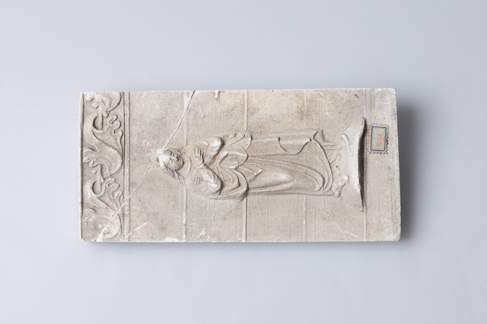 Gipsafgietsel van de klok te Kloosterburen