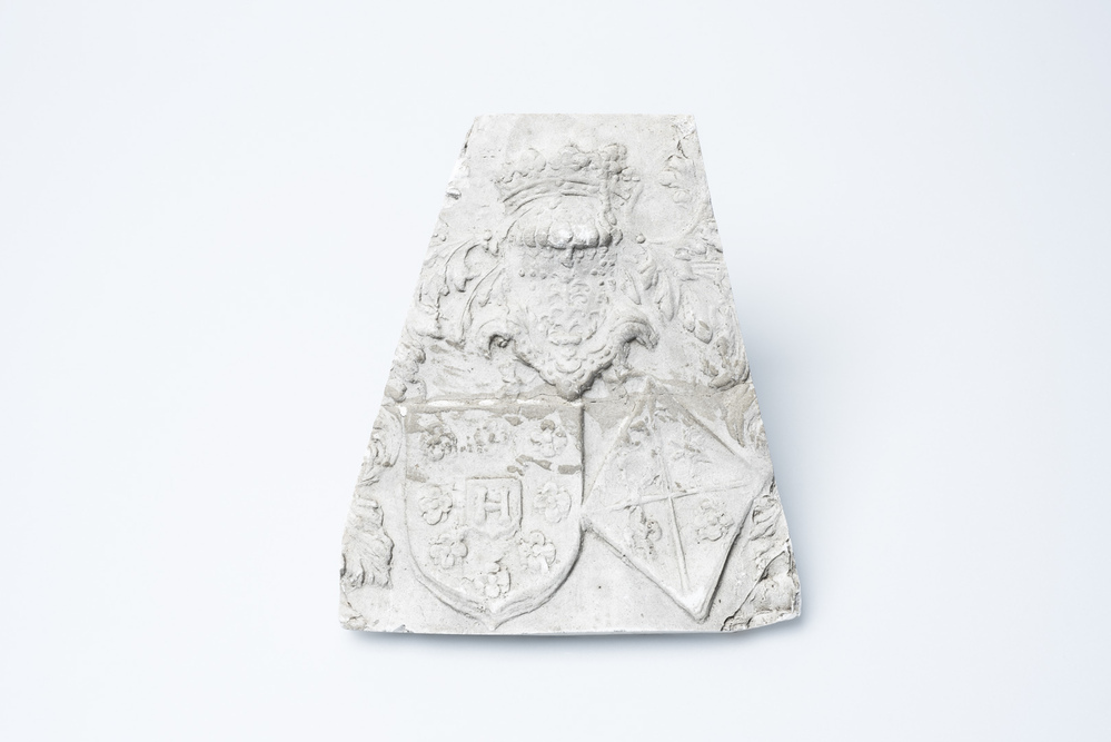 Gipsafgietsel van de klok te Bedum