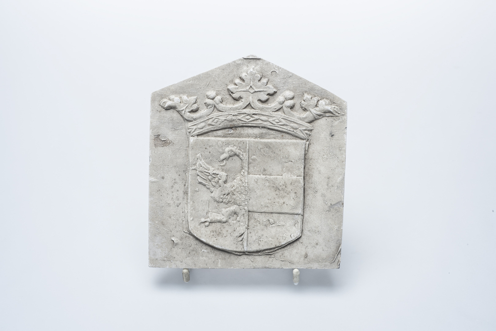 Gipsafgietsel van de klok te Usquert