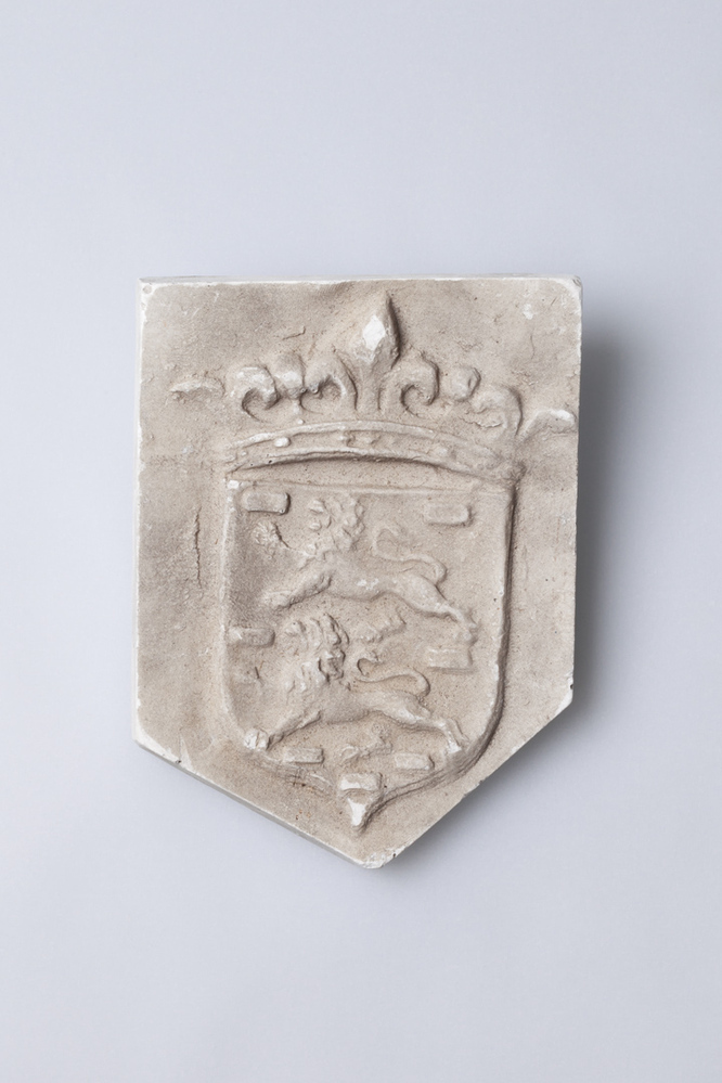 Gipsafgietsel van de klok te Visvliet