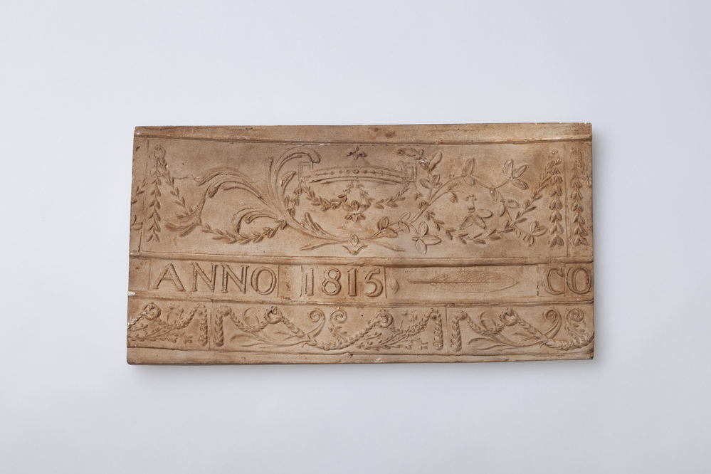 Gipsafgietsel van de klok te Solwerd