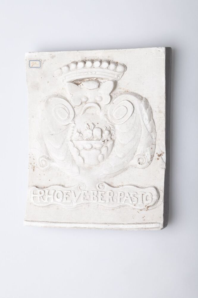 Gipsafgietsel van de klok te Vriescheloo