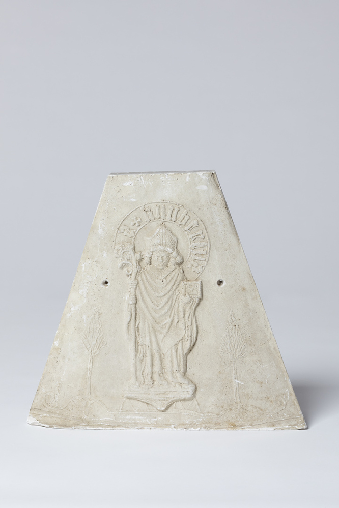 Gipsafgietsel van de klok te Zuurdijk