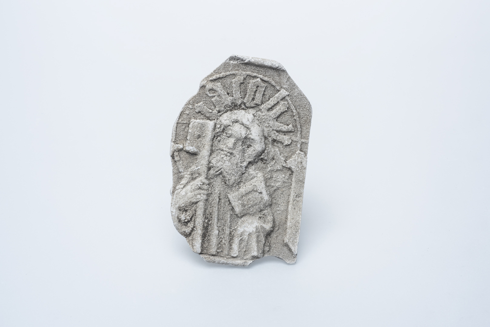 Gipsafgietsel van de klok te Garsthuizen