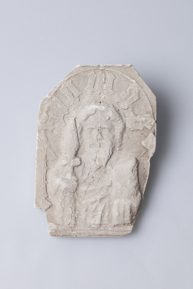 Gipsafgietsel van de klok te Garsthuizen