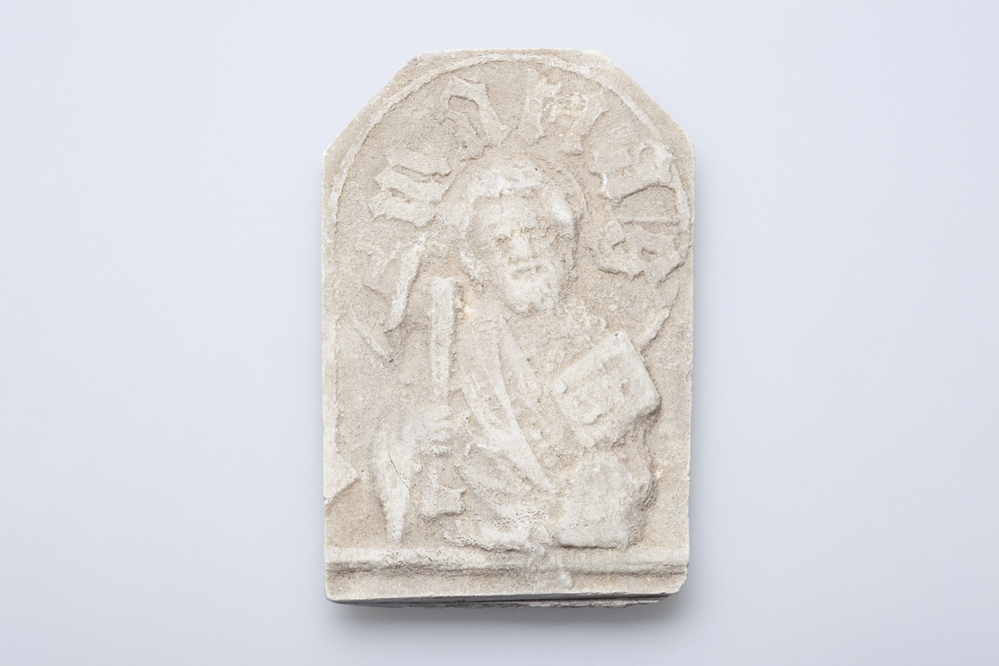 Gipsafgietsel van de klok te Garsthuizen