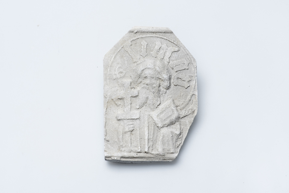 Gipsafgietsel van de klok te Garsthuizen