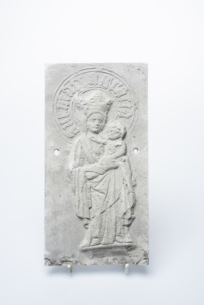 Gipsafgietsel van de klok te Garsthuizen