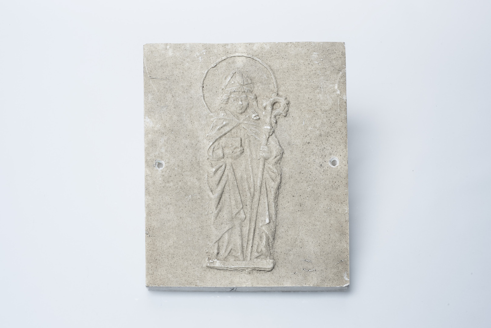 Gipsafgietsel van de klok te Opwierde (voorheen te Vellaghe)