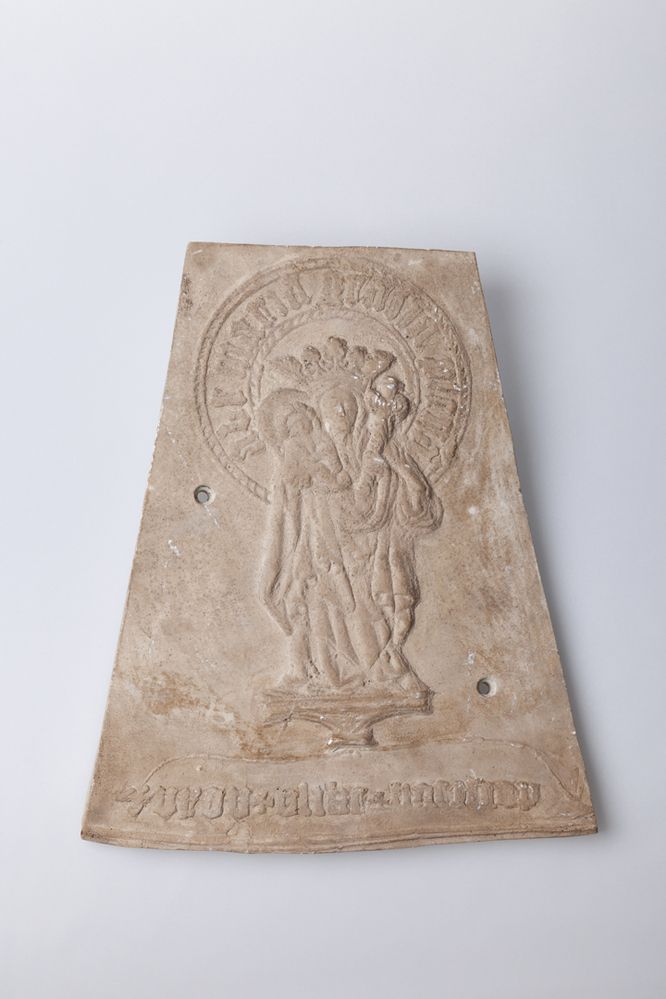 Gipsafgietsel van de klok te Zandeweer