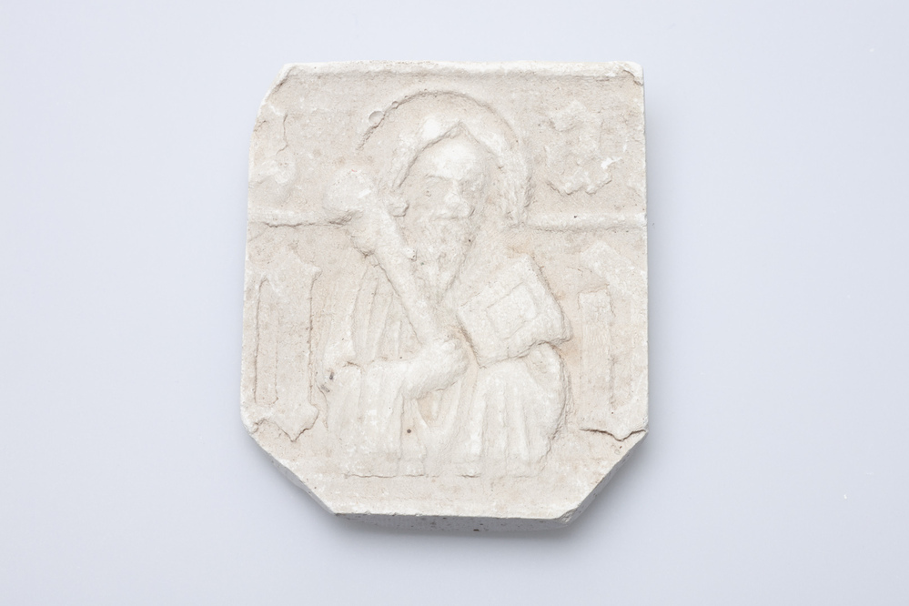 Gipsafgietsel van de klok te Zuurdijk