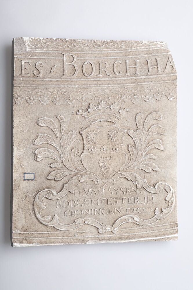 Gipsafgietsel van de klok te Zeerijp