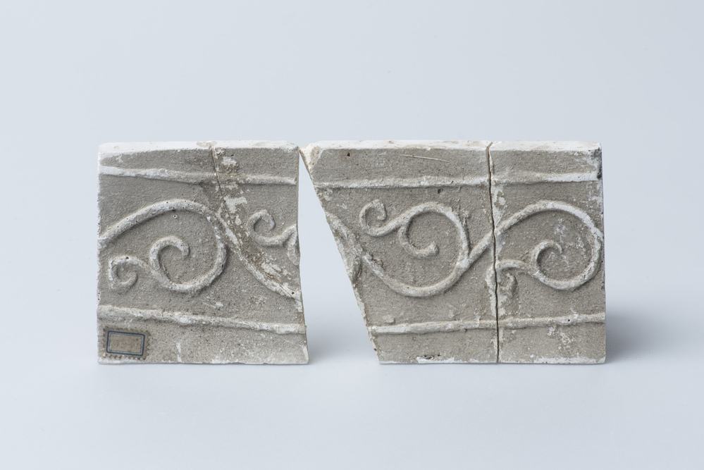 Gipsafgietsel van de klok te Uitwierde