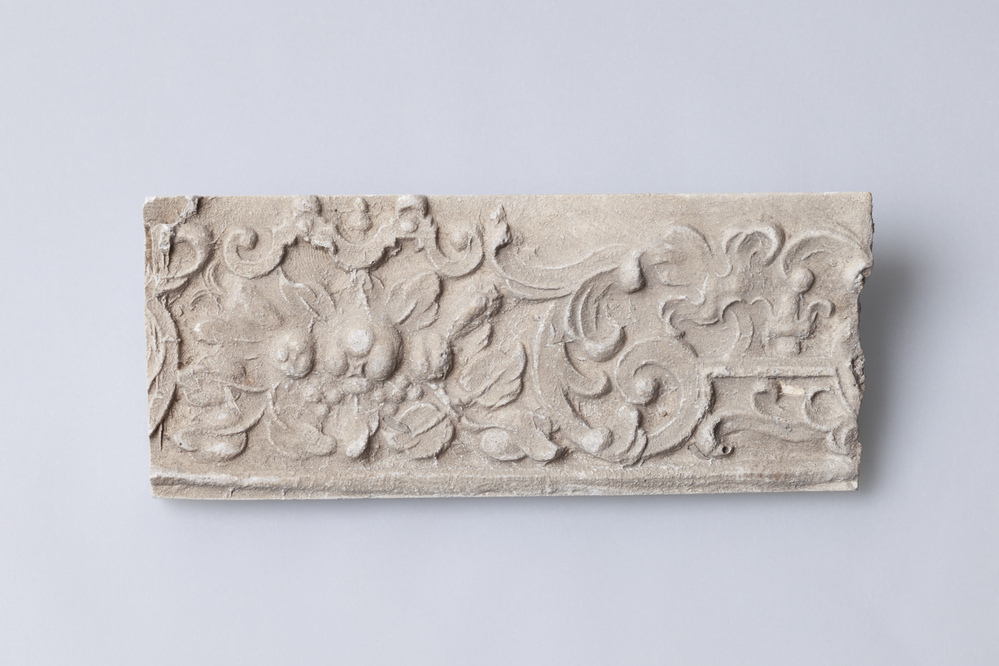 Gipsafgietsel van de klok te Zuidwolde